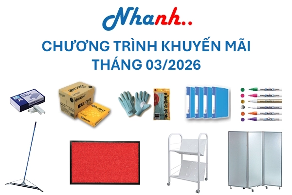 NHANH NHANH - CHƯƠNG TRÌNH KHUYẾN MÃI THÁNG 03/2026